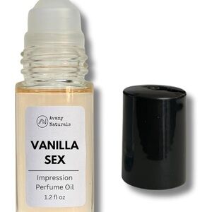 Vanilla Perfume Oil - Black Cap
